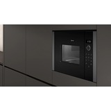Neff HLAGD53G0 micro-onde Graphite Micro-onde combiné Intégré 25 L 900 W, Four à micro-ondes Noir/gris, Intégré, Micro-onde combiné, 25 L, 900 W, Écran integré, LED