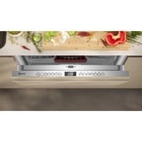 Neff N 50 Entièrement intégré 14 couverts B, Lave-vaisselle Entièrement intégré, Taille maximum (60 cm), Argent, Blanc, Boutons, Sans fil, LED