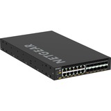 Netgear XSM4324 Géré L3 10G Ethernet (100/1000/10000) 1U Noir, Switch Géré, L3, 10G Ethernet (100/1000/10000), Full duplex, Grille de montage, 1U