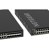 Netgear XSM4324 Géré L3 10G Ethernet (100/1000/10000) 1U Noir, Switch Géré, L3, 10G Ethernet (100/1000/10000), Full duplex, Grille de montage, 1U