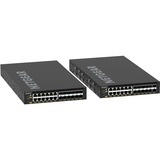 Netgear XSM4324 Géré L3 10G Ethernet (100/1000/10000) 1U Noir, Switch Géré, L3, 10G Ethernet (100/1000/10000), Full duplex, Grille de montage, 1U