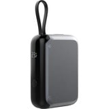 Nevox POWERBANK 10000mAh, câble USB-C intégré Gris