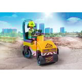PLAYMOBIL Action Heroes Chantier routier, Jouets de construction 