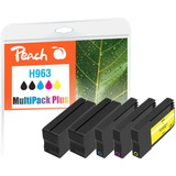 Peach PI300-999 cartouche d'encre 5 pièce(s) Compatible Rendement standard Noir, Cyan, Magenta, Jaune Rendement standard, 30 ml, 14 ml, 880 pages, 5 pièce(s), Multi pack