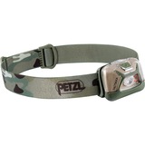 Petzl Tactikka Kaki Lampe frontale, Lumière LED Camouflage, Lampe frontale, Kaki, Boutons, IPX4, 250 lm, 55 m
