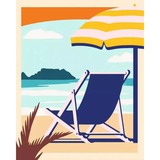 Ravensburger CreArt Gallery Wall Set - At the Beach, Peinture 