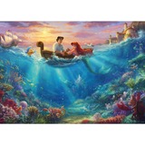 Schmidt Spiele Thomas Kinkade Studios : Disney - Ariel dans la boîte métallique nostalgique, Puzzle 