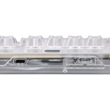 Sharkoon Requin Cristal RGB clavier gaming mécanique Blanc, Layout DE (QWERTZ), KTT, 85%