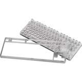Sharkoon Requin Cristal RGB clavier gaming mécanique Blanc, Layout DE (QWERTZ), KTT, 85%