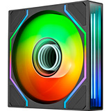 Thermaltake SWAFAN 140 EX INFINITY ventilateurs de boîtier RGB  Noir, 3 pièces, 144 x 140 x 28 mm, PWM