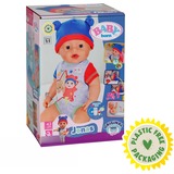 ZAPF Creation @BABY born Jonas 43cm, Poupée BABY born @ Jonas 43cm, Poupée, Mâle, 3 an(s), Garçon/Fille, 430 mm, Multicolore