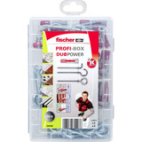 fischer 544399, Cheville Gris clair/Rouge