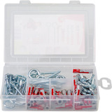 fischer 544399, Cheville Gris clair/Rouge