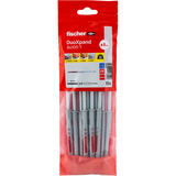 fischer Cheville à tige longue DuoXpand 8x100 T Gris clair/Rouge