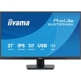 iiyama ProLite XU2793HSU-B7 écran plat de PC 68,6 cm (27") 1920 x 1080 pixels Full HD LED Noir Moniteur  Noir (Mat), 68,6 cm (27"), 1920 x 1080 pixels, Full HD, LED, 1 ms, Noir