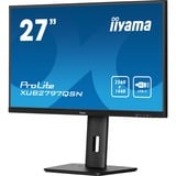 iiyama ProLite XUB2797QSN-B2 écran plat de PC 68,6 cm (27") 2560 x 1440 pixels Quad HD LED Noir Moniteur  Noir (Mat), 68,6 cm (27"), 2560 x 1440 pixels, Quad HD, LED, 1 ms, Noir
