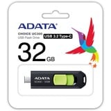 ADATA UC300 32 GB, Clé USB Noir/Vert