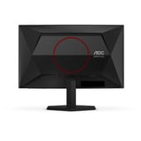 AOC G4 C24G42E écran plat de PC 59,9 cm (23.6") 1920 x 1080 pixels Full HD LED Noir, Rouge Moniteur gaming incurvé Noir (Mat), 1x DisplayPort, 2x HDMI, 180 Hz, 59,9 cm (23.6"), 1920 x 1080 pixels, Full HD, LED, 4 ms, Noir, Rouge