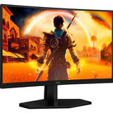 AOC  23.6" Moniteur gaming incurvé  Noir (Mat)