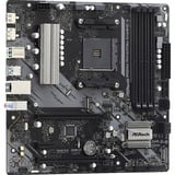 ASRock B550M Phantom Gaming 4 AMD B550 Emplacement AM4 micro ATX carte mère socket AM4 AMD, Emplacement AM4, AMD Ryzen™ 3, AMD Ryzen™ 5, AMD Ryzen™ 7, AMD Ryzen™ 9 de 3e génération, DDR4-SDRAM, 128 Go, DIMM