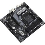ASRock B550M Phantom Gaming 4 AMD B550 Emplacement AM4 micro ATX carte mère socket AM4 AMD, Emplacement AM4, AMD Ryzen™ 3, AMD Ryzen™ 5, AMD Ryzen™ 7, AMD Ryzen™ 9 de 3e génération, DDR4-SDRAM, 128 Go, DIMM