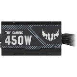 ASUS TUF Gaming 450B, 450 Watt alimentation  Noir, 450 W, 100 - 240 V, 20 A, 37,4 A, 20 A, 0,8 A