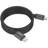 Ansmann Câble en silicone USB-C vers USB-C Noir