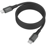 Ansmann Câble en silicone USB-C vers USB-C Noir