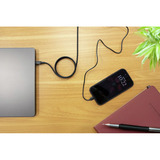 Ansmann Câble en silicone USB-C vers USB-C Noir