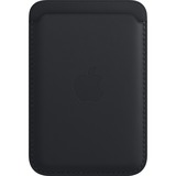 Apple Porte-cartes en cuir avec MagSafe, Étui de protection Noir