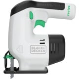 BLACK+DECKER REVJ12C-QW, Scie sauteuse Blanc/Noir