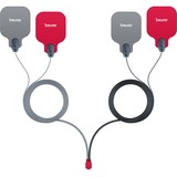 Beurer Digital TENS/EMS EM 59 Heat, Appareil de massage Noir/Rouge