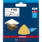 Bosch 2 608 900 826 fourniture de ponçage et de meulage rotatif Bois pâte sablée, Feuille abrasive pâte sablée, Bois, Bosch, Marron, 93 mm, 93 mm