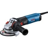 Bosch BOSCH GWS 17-125 S Inox Winkelsc. CARToN, Meuleuse d'angle Bleu/Noir, 7800 tr/min, 12,5 cm, Secteur, 2,2 kg, Moteur sans balai