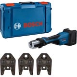 Bosch Outil de sertissage sans fil GPT 18V-32 Professional solo, 18Volt, Kit TH, Machine à presser Bleu