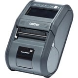 Brother RJ-3150 Imprimante avec un port infrarouge 203 x 200 DPI Avec fil &sans fil Thermique directe Imprimante mobile, Imprimante à reçu Noir, Thermique directe, Imprimante mobile, 203 x 200 DPI, 127 mm/sec, 6,6 cm, 8 cm