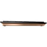 CHERRY DW 9100 SLIM clavier Souris incluse Universel RF sans fil + Bluetooth AZERTY Français Noir set de bureau Noir, Layout FR (AZERTY), Technologie SX, 100%, Sans fil, RF sans fil + Bluetooth, AZERTY, Noir, Souris incluse