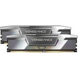 Corsair 48 Go DDR5-8400 Kit, Mémoire vive Argent, CMKC48GX5M2X8400C40, Vengeance, XMP
