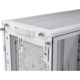 Corsair FRAME 4000D WOOD RS boîtier midi tower Blanc/bois | 2x USB-A | 1x USB-C | RGB | Verre Trempé