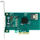 DeLOCK Carte PCI Express avec 4 x SATA 6 Gb/s RAID et HyperDuo, Carte d'interface 