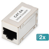 Digitus Coupleur modulaire CAT 6A, blindé, 2 pièces, Module de Keystone 