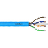 Digitus Câble d'installation Professional Cat.6a U/UTP simplex, B2ca Bleu