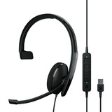 EPOS ADAPT 130 USB II, Casque/Écouteur Noir