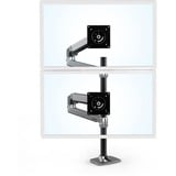 Ergotron Bras pour moniteur LX Dual Stacking avec pied haut, Support de moniteur Aluminium