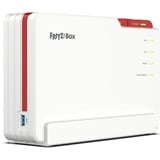 FRITZ! 5690 Pro Routeurs sans fil, Routeur fibre optique Box 5690 Pro, Wi-Fi 7 (802.11be), Tri-bande (2,4 GHz / 5 GHz / 5 GHz), Ethernet/LAN, Blanc, Routeur