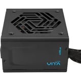 FSP Vita unité d'alimentation d'énergie 20+4 pin ATX ATX Noir alimentation  650 watt 4x PCIe, 650 W, 100 - 240 V, 50/60 Hz, 8-4 A, Actif, 100 W