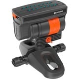 GARDENA Arroseur oscillant micro-goutte à goutte OS 90 Gris foncé/Orange