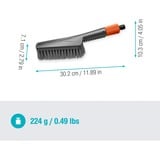 GARDENA Kit de nettoyage Cleansystem avec brosse à main S Soft, barres de savon, Brosses de lavage Gris, 18860-20