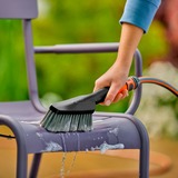 GARDENA Kit de nettoyage Cleansystem avec brosse à main S Soft, barres de savon, Brosses de lavage Gris, 18860-20