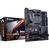 GIGABYTE AORUS B550 ELITE AX V2 carte mère socket AM4 Gris foncé, RAID, 2.5 Gb-LAN, WLAN, BT, Sound, ATX